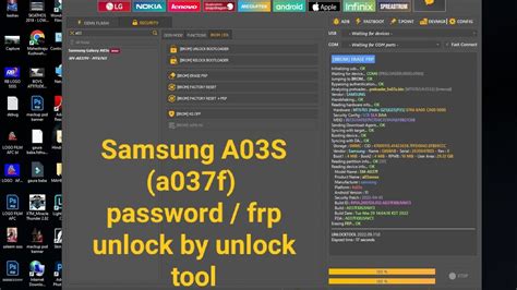 Samsung Galaxy A03s A037f Factory Reset Frp Unlock By Unlock Tool