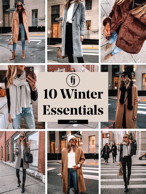 10 Winter Fashion Essentials For Your Wardrobe Fashion Jackson