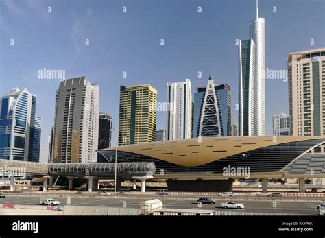 Financial District Along The Shekh Zayed Road And The Financial Centre