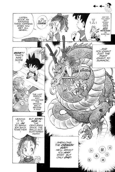 After goku is made a kid again by the black star dragon balls, he goes on a journey to get back to his old self. Dragon Ball Manga Volume 1 (2nd Ed)