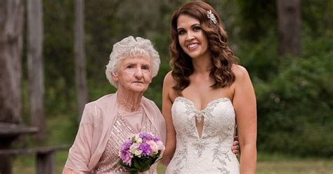 89 year old steals the show as a bridesmaid at granddaughter s wedding huffpost uk life