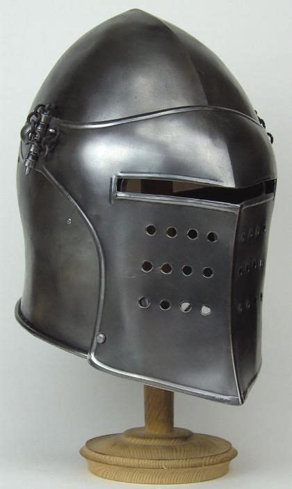 Inspiration For Jarrods Helmet A Visored Barbute Helmet Armor