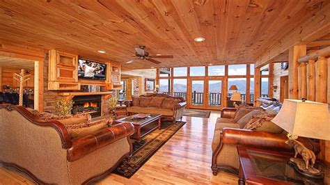 Luxury Log Cabin Interiors Luxury Log Cabin Living Room
