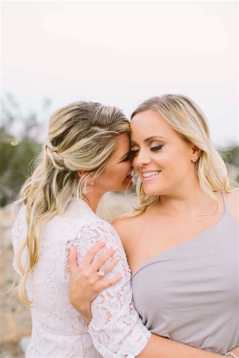 Whitney And Megans Engagement Session Feature Coj Events Blog