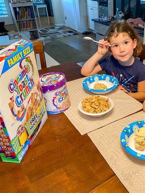 According to science, crunchy foods are more pleasurable to eat and thus your brain tells your stomach you are full sooner. Tales of the Flowers: Taste testing Cinnamon Toast Crunch ...