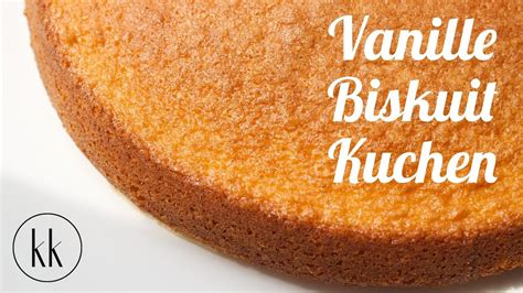 Maybe you would like to learn more about one of these? Vanille Biskuit Kuchen (Tortenboden) - Rezept [Kochklub ...