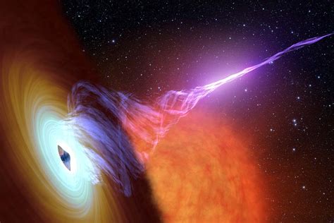 Black Holes Are Firing A Triple Threat Of Speedy Particles At Us New