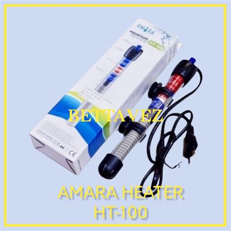 Jual Heater Amara Ht 50 Watt 100 Watt Alat Pemanas Air Pengatur Suhu