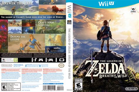 The Legend Of Zelda Breath Of The Wild Wii U Ultra Capas