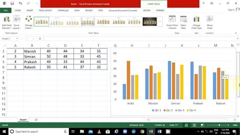 Automatic Charts In Excel