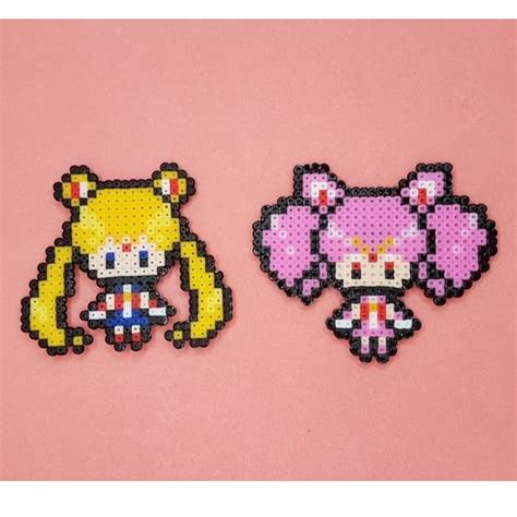 Sailor Moon E Sailor Chibi Moon Sailor Moon Pixel Art Pixel Arte