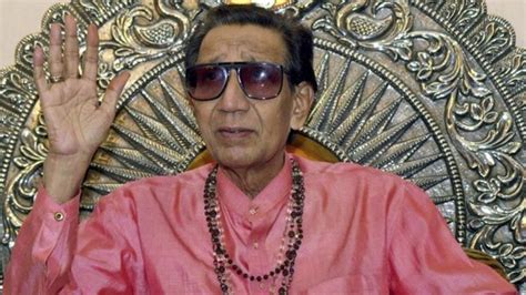Bal Thackeray Hindu Leader And Shiv Sena Founder Dies Bbc News