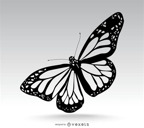 Isolated Butterfly Illustration Vector Download