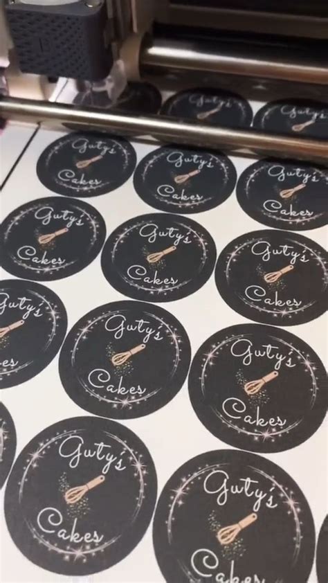 Label Stickers With My Cricut Maker An Immersive Guide By Charming