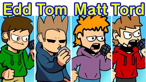 Friday Night Funkin Eddsworld But Everyone Is Now Playable Tord Vs