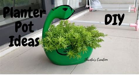 Diy Planter Using Plastic Detergent Bottle Recycled Crafts Youtube