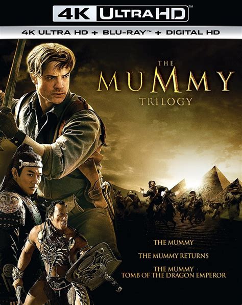 the mummy trilogy 4k blu ray exotique