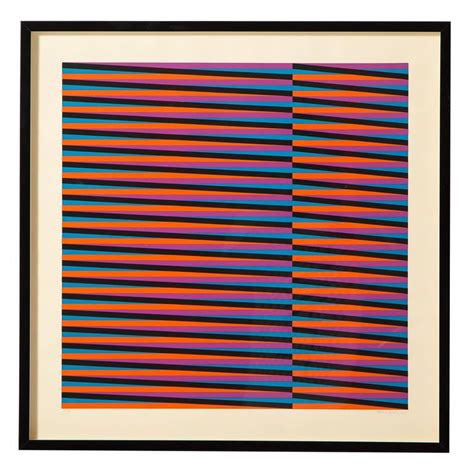 Luminous reality, the first exhibition for phillips x, transforms our london galleries this summer with both stationary and kinetic works by the famed artist and… Carlos Cruz-Diez Kinetic Op Art Serigraph in Colors 1975 Signed at 1stdibs