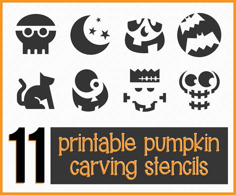 Printable Pumpkin Carving Stencils Atmosphere Vlrengbr