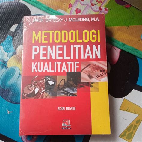 Jual Buku Metodologi Penelitian Kualitatif Edisi Revisi By Prof Dr Lexy