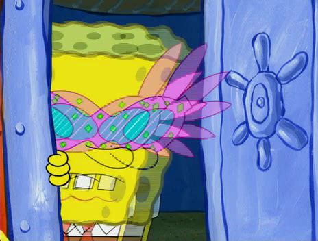 While brushing his teeth, spongebob accidentally gets a black eye. SpongeBuddy Mania - SpongeBob Episode - Blackened Sponge