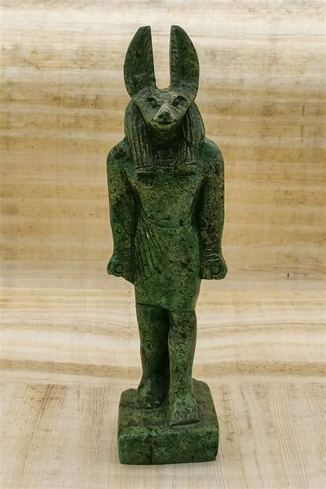 Anubis Jackal God Of Afterlife Human Body And Jackal Head Etsy