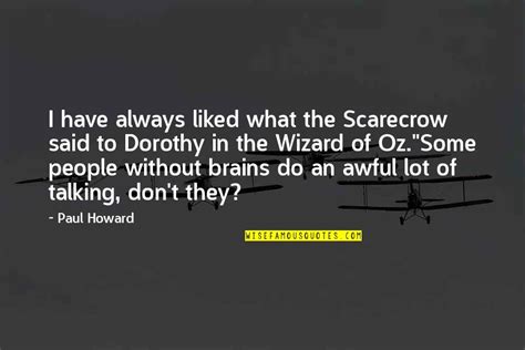 Scarecrow From Wizard Of Oz Quotes Top 14 Famous Quotes About
