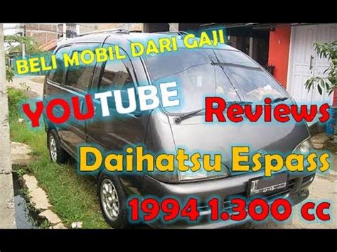 In Depth Tour Daihatsu Espass Tahun Cc Youtube