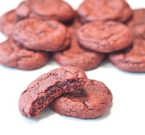 Super Easy Red Velvet Cookies Served From Scratch