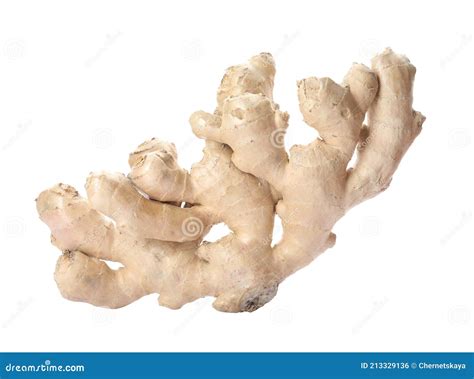 Whole Fresh Ginger Root Isolated On White Stock Photo Image Of Recipe