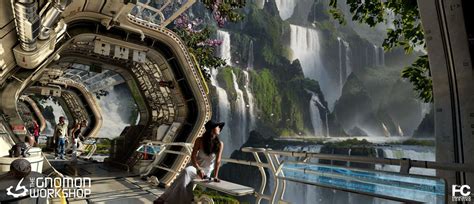 Paradise Lost By Francesco Corvino Matte Painting 3d Cgsociety