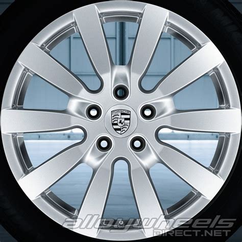 20 Porsche Cayenne Sport Design Ii Wheels In 9a1 Silver Alloy Wheels