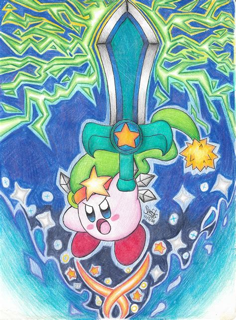 Kirby Ultra Sword Pierce The Galactic Darkness By Plucky Nova On