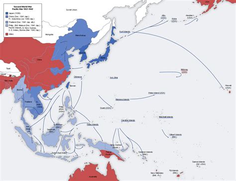 Filesecond World War Asia 1937 1942 Map En6png Wikipedia The Free