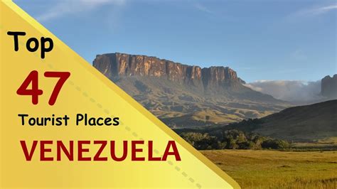 Venezuela Top 45 Tourist Places Venezuela Tourism Youtube
