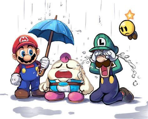 Mario Luigi Mallow And Starlow Mario And More Drawn By Ya Mari