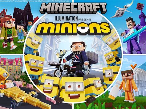 Minions X Minecraft Dlc Now Available In Minecraft Marketplace