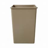 Pictures of 35 Gallon Square Trash Can