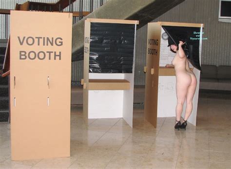 Nude Friend On Heels Lil Phi Casts Her Vote Part 2 June 2010