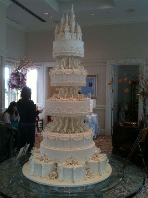 Disney Fantasy Wedding Cake Million Dollar Wedding Dreams Pinterest