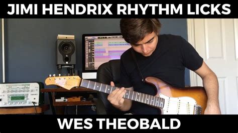 Jimi Hendrix Rhythm Guitar Lesson Hendrix Guitar Licks Wes Theobald