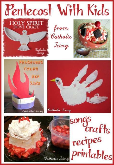 Pentecost Resources For Kids Free Notebooking Page Crafts Songs And