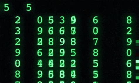 Matrix Numbers  12  Images Download