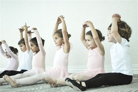 Children Dancing Ballet