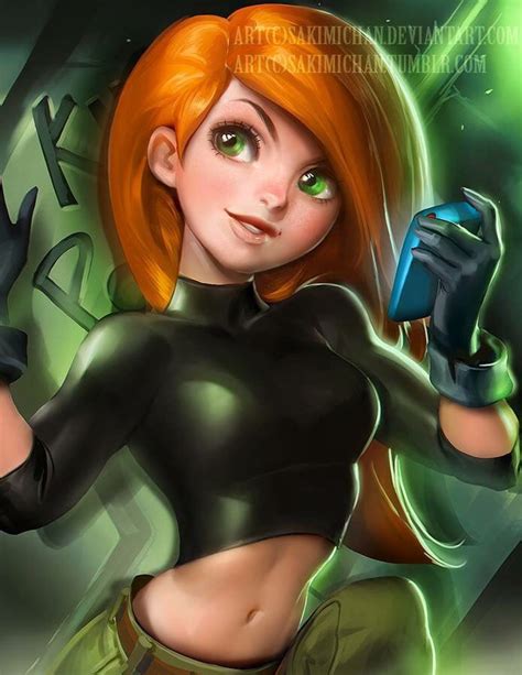 Love This Rendition Of Kim Possible Kim Possible Disney Art