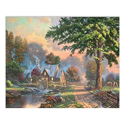 The Top 5 Thomas Kinkade Paint By Number Kits For Relaxation And Stress