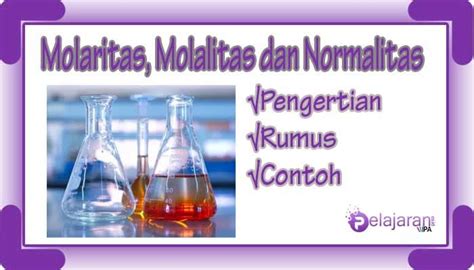 Contoh Soal Molaritas Kimia Dengan Pembahasan Tugassains The Best The