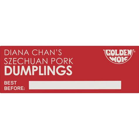 Golden Wok Diana Chan Szechuan Peppered Pork Dumpling 230g Woolworths