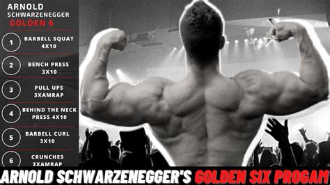Arnolds Golden Six Old School Full Body Training Youtube