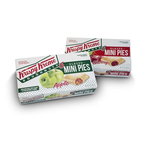 Krispy kreme doughnuts® glazed apple pie (48 ounce, 12 count) brings together real fruit filling with krispy kreme's original glazed® flavor. Krispy Kreme Mini Pies Cherry and Apple